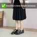 Ballet Flats Retro Cross Strap Low Cut French Red Invisible Height Increasing Casual Shoes Women's ZA2026 Taller Look_vogvips.com