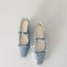 Sheepskin Version Gentle Square Head Bowknot Small Shoes For Women Low Heel Shallow Mouth One Strap Temperament Mary Jane Shoes_vogvips.com