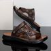 Men's Casual Summer Sandals, Waterproof And Anti-Slip, Soft-Soled Driving Beach Shoes, Dual-Purpose Men's Flip-Flops_vogvips.com