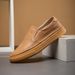 Men's 2025 Summer New Genuine Leather Casual One Foot Lazy Men's LeFu Shoes Men_vogvips.com