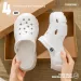 Women's Non Slip White Thick Soled Sandals EVA Breathable For Increased Breathability Casual Outdoor Beach Shoes With_vogvips.com