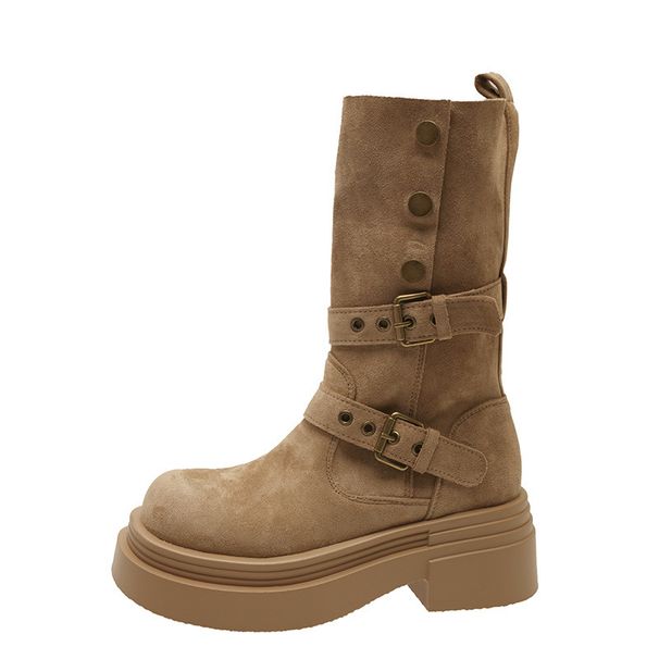 2025 Autumn Soft Leather Height-Increasing Melard Martin For Women, New Over-the-Knee Two-Way Western Short Boots_vogvips.com