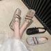 Spring Summer Mesh Single Shoes For Women, Korean Version, Soft Soled Flat Bottom, Pregnant Women's Shoes, Middle-aged_vogvips.com