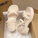 Women's Summer Sandals For Outdoor Wear 2024 New Popular High-end Trendy Internet-famous Super Hot Beach Shoes With_vogvips.com