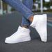 New Style Men's Casual Shoes, Trendy, Breathable, Versatile, Sports White Sneakers, Leather Trendy Shoes_vogvips.com