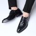 Euro Step Business Formal Genuine Leather Groom Wedding Sole Soft Surface British Style Men's Shoes_vogvips.com