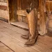 Pointed Toe Chunky Block Heel Knee High Large Size Western Retro Tall Leather Riding Boots_vogvips.com