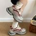 Vintage Hong Kong Style Thick-Soled Dad Shoes For Women 2025 New Spring Lightweight Student Sneakers_vogvips.com