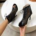 2023 Summer New High-Heeled Black Meh European And American Fahion Sexy Stiletto Peep-Toe Women' Foreign Trade_vogvips.com