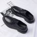 2025 Spring New Versatile Black Genuine Breathable Soft Sole Business Casual Men's Leather Shoes_vogvips.com