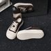 Women Trainers Flats Sneakers Thick Soled Platform White For Women New Super Popular Versatile Casual Shoes Genuine Leather Comfortable Soft Sole_vogvips.com