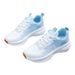 Fashion Trendy Women's Fly Knit Shoes White Sneakers Thick Soled Height Increasing Casual Sports Shoes Autumn New Cross Border_vogvips.com