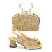 New fashion fish mouth high shoes shoes and bags to match plus-size wedding parties_vogvips.com