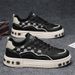 Men's Spring Breathable 2025 New Korean Style Student Casual Versatile Niche Sneakers Sports Height-Increasing White_vogvips.com
