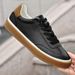 Genuine Leather Little White Shoes Men's First Layer Cowhide Retro Beef Tendon Sole Sports Moral Training Shoes Flat Comfortable Casual Board Shoes_vogvips.com
