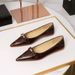 French-style Shallow Casual Versatile Flat Leather With Buckle And Pointed Toe, Slimming Women's Summer Shoes_vogvips.com