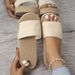 One Line Fashionable Outewea, Ope Bottom Women's Slippes, Sandals, Thick Soled Fashion, Student_vogvips.com