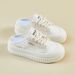Little White Shoes Female Student Mesh Breathable Heightening Shoes Half Support Board Shoes Casual_vogvips.com