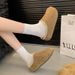 2025 Platform Shoes For Women Autumn New Fashion Versatile Sports Casual Lightweight Retro Closed-Toe Half_vogvips.com