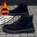 European Warm Series Martin Boots Single Cotton Same Style Casual Korean Version Trendy Sports High-top Breathable Men's Shoes_vogvips.com