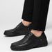 Men's Casual Low-top Lace-up Leather Casual Shoes_vogvips.com