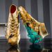 High-top Football Boys And Girls, TF Cleats For Adults, Breathable Non-slip Grass Training Shoes_vogvips.com