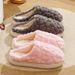 2024 Autumn Winter Home Moon Slippers For Men And Women Couples Indoor Non-slip Silent Cotton Fleece-lined Warm_vogvips.com