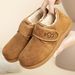 1178225343@qq.com Thin Sole Fleece-Lined Women's Snow 2025 New Autumn Winter Boots Non-Slip Furry Loafers Warm Cotton Shoes_vogvips.com