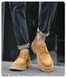 Low-top Tooling Shoes Men's Single Shoes Casual Shoes Big Head Leather Shoes Men's Shoes_vogvips.com