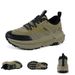 Men's Hiking Shoes Suede Leather Outdoor Shoes Wear-resistant Men Trekking Walking Hunting Tactical Sneakers_vogvips.com