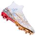 Soccer Shoes Large Size Football Shoes Electroplated Gold Bottom AG Long Spike Football Shoes Youth Grass Leather Foot Training Spike Shoes_vogvips.com