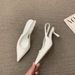 Design Sense Niche Women S Spring New Pointed After Empty Bao Head Sandals Femininity High Heel Shoes_vogvips.com