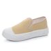 Thick Sole Biscuit All-Match Low Top Slip-on Canvas Shoes_vogvips.com