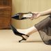 Hui Liya's New Summer Elegant High-heeled Shoes, French Style Stiletto Pointed Toe, Stunning Closed-toe Sandals In Nude_vogvips.com