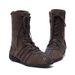 Korean New Style Knight Short For Women 2025 Autumn Winter Lace-up Western Niche Flat Color-blocking Ankle Boots_vogvips.com