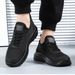 2026 New Black Summer Running Flyknit Mesh Men's Shoes, Breathable, Ultra-Light, Soft Sole, Non-Slip Sports Casual Shoes_vogvips.com