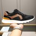Men's Patchwork Comfortable Business Versatile New Sports Mesh Breathable Round Toe Lightweight Casual Shoes_vogvips.com