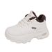 Fleece-Lined Clunky Sneaker Women's Winter Breathable Shoes Women's Thickening Thermal Cotton Shoes Platform Height Incr_vogvips.com