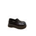 Retro Soft Leather Thick-Soled JK Women's Shoes 2025 Spring New Versatile British Style Round-Toe Casual Loafers_vogvips.com