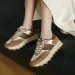 Leisure Autumn And Winter Women's Thick Soled Sports Shoes Couple's Style Dad Anti Skid Durable Casual_vogvips.com