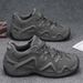 Men's Retro Chunky Work Boots Thick Sole Anti Slip Wear Resistant Comfort Vintage Fashion Casual Outdoor Trail Sports Sneakers_vogvips.com