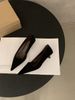 Elegant Pointed-Toe Kitten Heel Pumps For Women - Classic Red & Black Flats With Slim Heel For Office & Daily Wear_vogvips.com