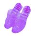 Women's Summer Crystal Plastic Transparent Wedge , Jelly-colored, Medium Heel, Thick-soled, Large Size, Non-slip Outdoor For Women_vogvips.com