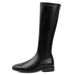 Over-the-Knee Boots For Women, Chunky Heel, Slimming Black Stretch Autumn And Winter New Versatile High Tube Riding_vogvips.com