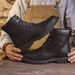 Martin Boots Men's Retro Leather Boots High-top Tooling Boots_vogvips.com