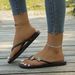 Toe Clip Flip-Flops For Women, New Summer Style, Fairy Style Flat Beach Non-Slip For Women_vogvips.com