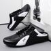 Euro Step Summer Mesh New Breathable Sneakers Slip-On Men's Sports Casual Shoes Half Slippers_vogvips.com