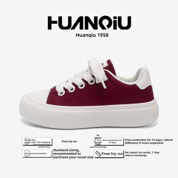 Men's Classic Height Increasing Sneakers 7CM Invisible Thick Soled Canvas Shoes Black White Trendy Summer ZHQ68226N_vogvips.com