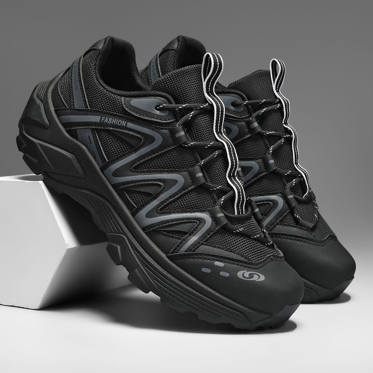 2025 Hiking Shoes Men's Spring Outdoor Sports Hiking Shoes Hunting Shoes Trend Shoes Hiking Cross-country Sneakers Ankle Boots_vogvips.com