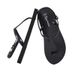 Women's Summer Herringbone Non-slip Flat Sandals, Korean Style Casual Flip-flops For Travel, Vacation, And Beach, Rubber_vogvips.com
